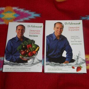 Dr. Fuhrman, M.D.  Immersion Excursion (DVD, 10-Disc Set) with Recipe Book!